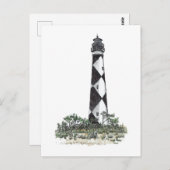 ケープルックアウトライトハウス ポストカード (正面/裏面)