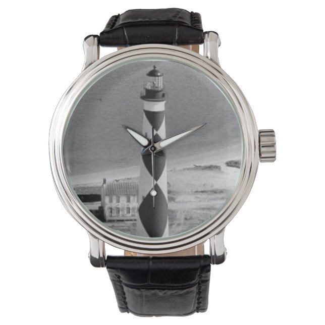 ケープルックアウトライトハウス 腕時計 (正面)