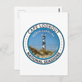 ケープルックアウト国立海岸ノースカロライナ ポストカード (正面/裏面)