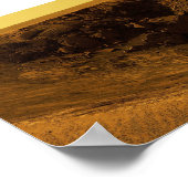 ケープヴェルデのビクトリア・クレーター・オンザプラネット火星 ポスター (角)