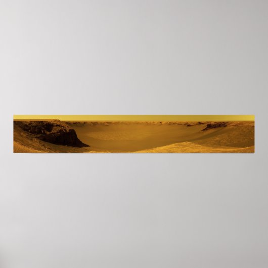 ケープヴェルデのビクトリア・クレーター・オンザプラネット火星 ポスター (正面)