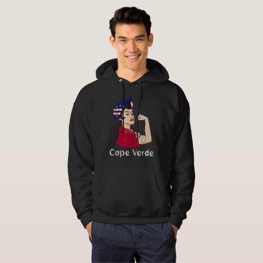 ケープヴェルデストロングケープヴェルデルーツウーマンスカーフM パーカ (正面フル)