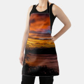 ケープヴェルデ,プライアの夕日 エプロン (インサイチュ)