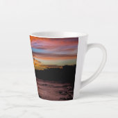 ケープヴェルデ,プライアの夕日 カフェラテマグ (右)