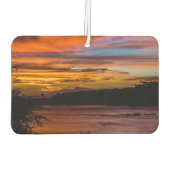 ケープヴェルデ，プライアの夕日 カーエアーフレッシュナー (裏面)