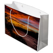 ケープヴェルデ,プライアの夕日 ラージペーパーバッグ (裏面アングル)