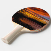 ケープヴェルデ，プライアの夕日 卓球ラケット (正面アングル)