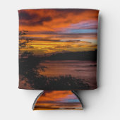 ケープヴェルデ，プライアの夕日 缶クーラー (正面)