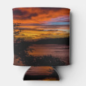 ケープヴェルデ，プライアの夕日 缶クーラー (裏面)