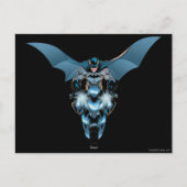 ケープ付き自転車のバットマン ポストカード (正面)