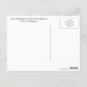 ケープ失望州パークライトハウストラベル ポストカード (裏面)