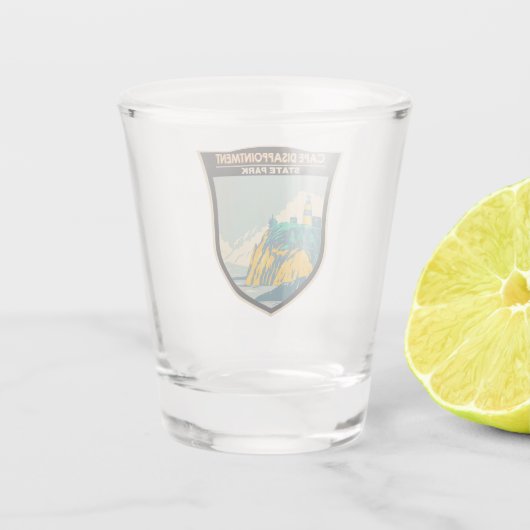 ケープ失望州パークワシントンヴィンテージ ショットグラス (裏面)