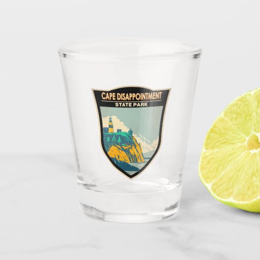 ケープ失望州パークワシントンヴィンテージ ショットグラス (正面)
