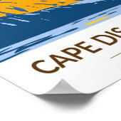 ケープ失望州パークワシントンヴィンテージ ポスター (角)