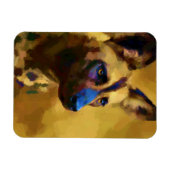 ケープ狩りドッグ マグネット (横)