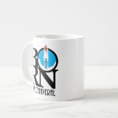 ケープ生まれカナベラルロケット11oz コーヒーマグカップ (正面左)