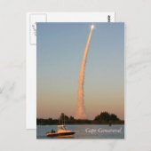 ケープ・カナベラルの郵便はがき ポストカード (正面/裏面)