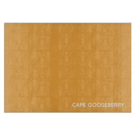 ケープ・グースベリー黄色の色名 カッティングボード