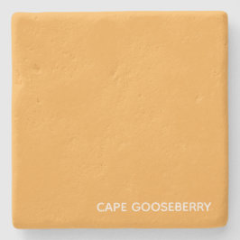 ケープ・グースベリー黄色の色名 ストーンコースター