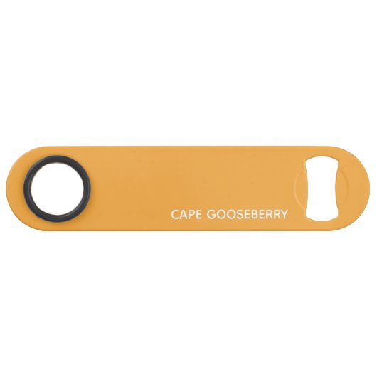 ケープ・グースベリー黄色の色名 スピード栓抜き (正面(横))