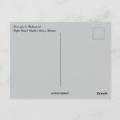 ケープ・コースト・キャッスル・ガーナでの戻り禁止の扉 ポストカード (裏面)