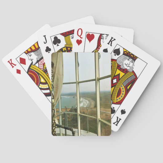 ケープ・ブランコ・ライトハウス、オレゴン・コースト トランプ (裏面)