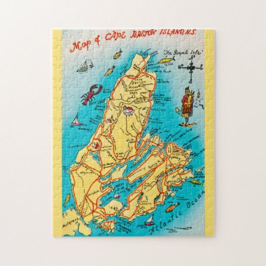 ケープ・ブレトン諸島 11x14 ジグソーパズル (縦)