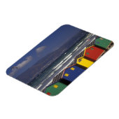 ケーペタウン近郊のセントジェームズベイ浴場 マグネット (左側)