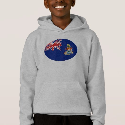 ケーマン諸島のすごい旗のTシャツ (正面)