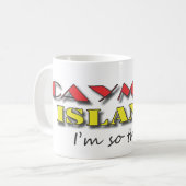 ケーマン諸島のコーヒー・マグ コーヒーマグカップ (正面左)