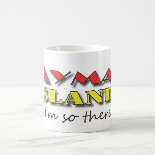 ケーマン諸島のコーヒー・マグ コーヒーマグカップ (中央)