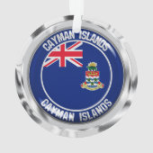 ケーマン諸島の円形の紋章 オーナメント (裏面)