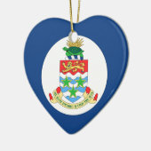 ケーマン諸島 セラミックオーナメント (左)