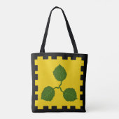 ケーラポスペシャルバッジのバーロニー トートバッグ (裏面)