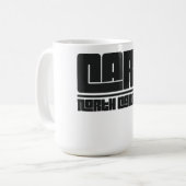 ケーリー - ノースカロライナ州 コーヒーマグカップ (正面左)