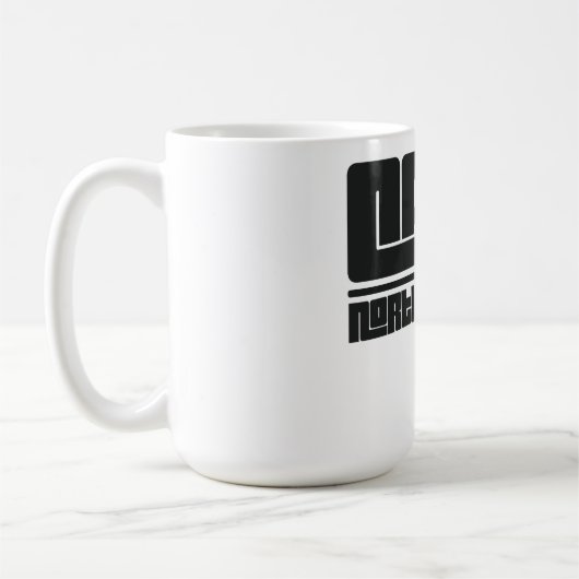 ケーリー - ノースカロライナ州 コーヒーマグカップ (左)