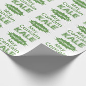 ケールおもしろいをテーマにしたことわざラッピング紙 ラッピングペーパー (角)