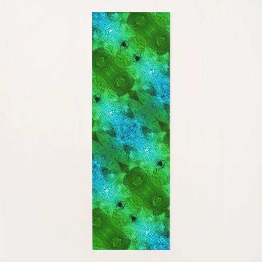 ケールイカットToo x GL ヨガマット (正面)