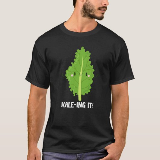 ケールイットケールホウレンソウ Tシャツ (正面)