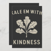 ケールエムと優おもしろいしさプンベジスビーガン セーブザデート (正面/裏面)