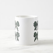 ケールグリーンボウ コーヒーマグカップ (中央)