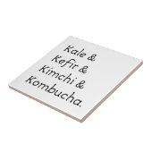 ケールケフィールキムチ昆布茶 タイル (側面)