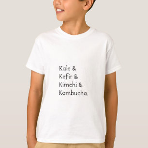 ケールケフィールキムチ昆布茶 Tシャツ