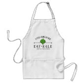 ケールベジタリアンライブ呼吸ケ食べールカスタム スタンダードエプロン (正面)
