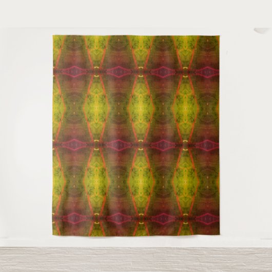 ケールx 1974イカット タペストリー (正面)