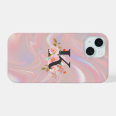 ケー文字 iPhone 15ケース (裏面横)