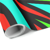 ケー鮮やかブル ラッピングペーパー (ロールコーナー)