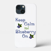 ケ保ースメイトiPhoneケースでCalmとBlueberry Case-Mate iPhoneケース (裏面)