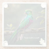 「ケ威厳のあるツァル」 ガラスコースター (裏面)