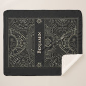 ゲアヘ華美ッド・スチームパンク シェルパブランケット (正面(横))